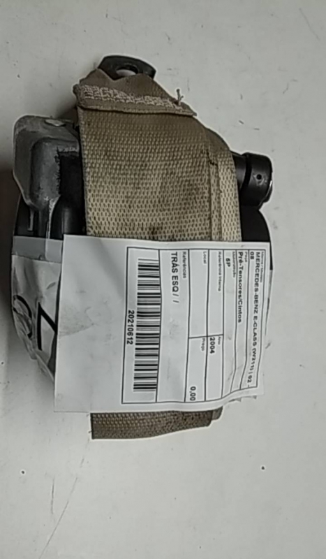 Pré-Tensores/Cintos MERCEDES-BENZ E-CLASS (W211) | 02 - 08 (20210612).
