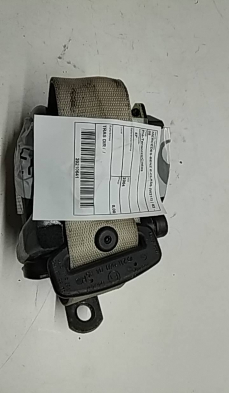 Pré-Tensores/Cintos MERCEDES-BENZ E-CLASS (W211) | 02 - 08 (20210641).