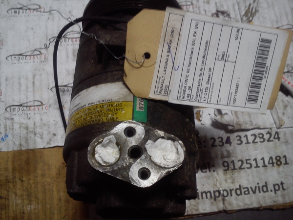 Compressor do Ar condicionado HONDA CIVIC VII Hatchback (EU, EP, EV) | 99 - 06 (20198359).