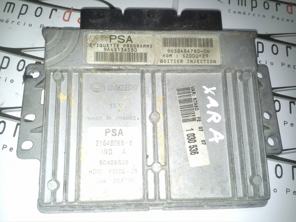 Centralina de Ignição (imobilizador) PEUGEOT 206 Hatchback (2A/C) | 98 - (20198394).