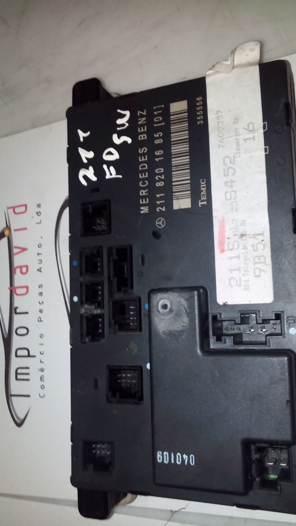 Modulo de comforto MERCEDES-BENZ E-CLASS (W211) | 02 - 08 (20199488).
