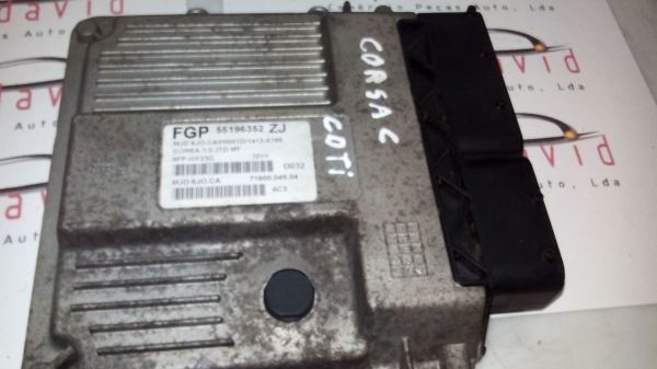 Centralina de Ignição (imobilizador) OPEL CORSA D Van | 06 - (20199648).