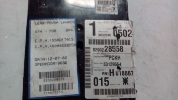 Modulo RENAULT LAGUNA II Grandtour (KG0/1_) | 01 - (20199854).