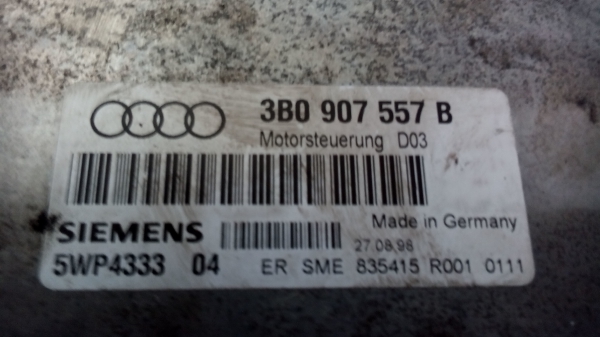 Centralina de Ignição (imobilizador) AUDI A4 (8D2, B5) | 94 - 01 (20201319).