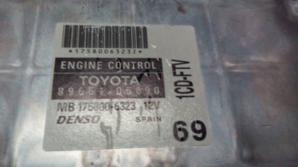 Centralina de Ignição (imobilizador) TOYOTA AVENSIS (T25_) | 03 - 08 (20201709).