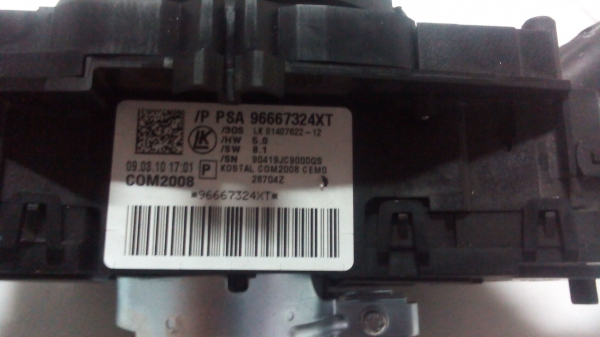 Comutador de Luzes CITROËN C3 II | 09 - (20202184).