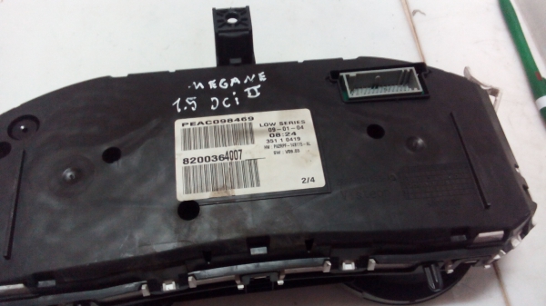 Quadrante RENAULT MEGANE II (BM0/1_, CM0/1_) | 02 - (20202464).