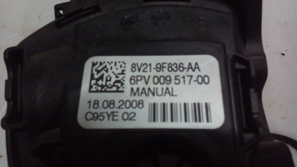 Pedal Electrico FORD FIESTA VI | 08 - (20203213).
