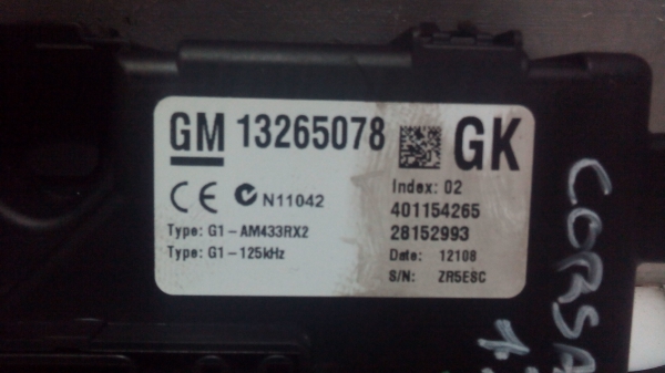 Modulo OPEL CORSA D Van | 06 - (20203368).