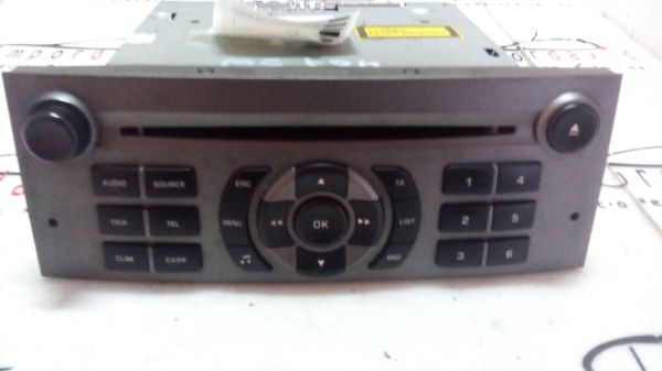 Radio PEUGEOT 407 (6D_) | 04 - (20203431).