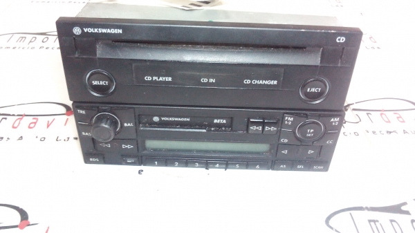 Radio VOLKSWAGEN LUPO (6X1, 6E1) | 98 - 05 (20203495).