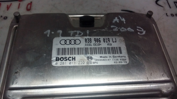 Centralina de Ignição (imobilizador) AUDI A4 Avant (8E5, B6) | 01 - 04 (20203624).