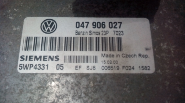 Centralina de Ignição (imobilizador) VOLKSWAGEN LUPO (6X1, 6E1) | 98 - 05 (20203865).