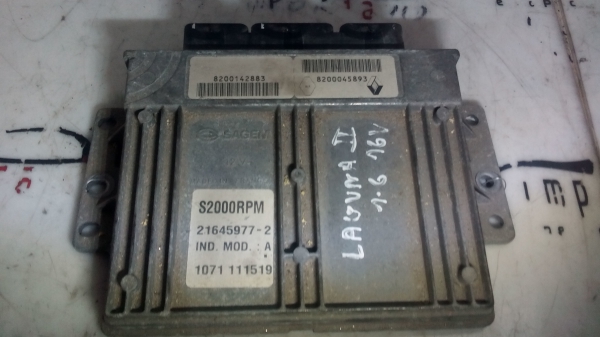 Centralina de Ignição (imobilizador) RENAULT LAGUNA II (BG0/1_) | 01 - (20205522).