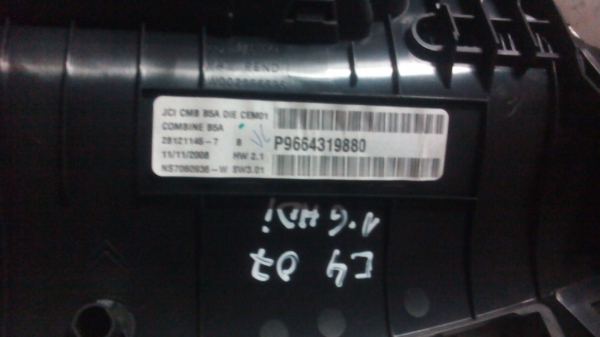 Quadrante CITROËN C4 (LC_) | 04 - (20205687).