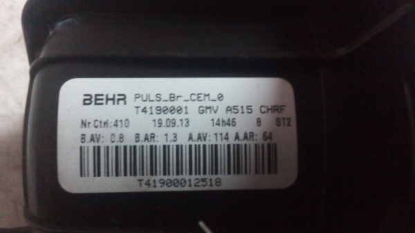 Motor de Chaufagem CITROËN C3 II | 09 - (20205869).