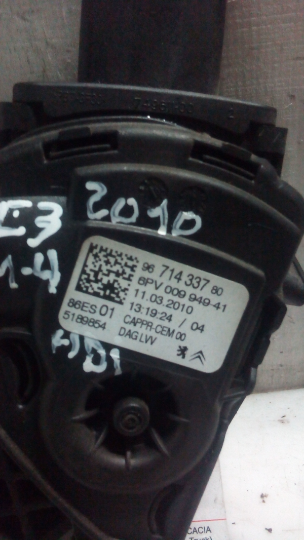 Pedal Electrico CITROËN C3 II | 09 - (20205940).