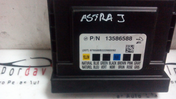 Modulo de comforto OPEL ASTRA J | 09 - (20205942).