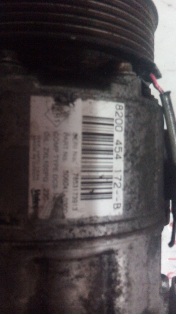 Compressor do Ar condicionado RENAULT TRAFIC II Autocarro (JL) | 01 - (20206291).