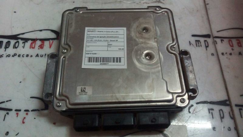 Centralina de Ignição (imobilizador) RENAULT TRAFIC II Caixa (FL) | 01 - (20206577).