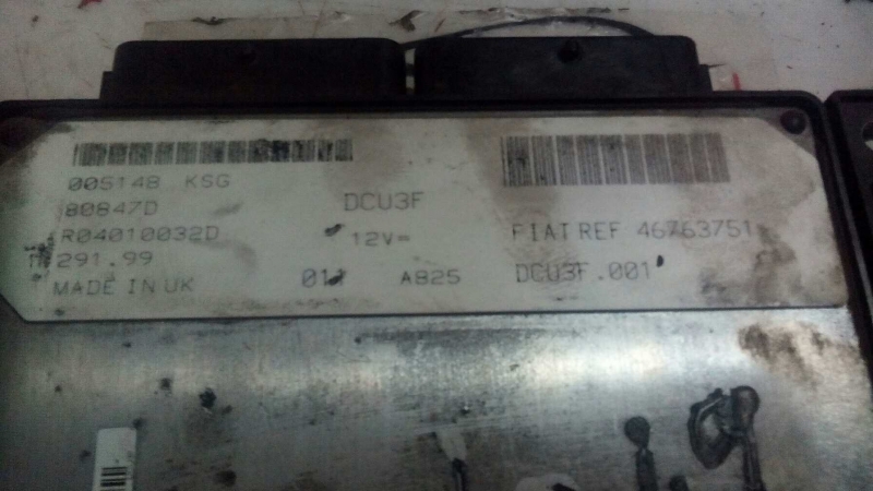 Centralina de Ignição (imobilizador) FIAT PUNTO (188) | 99 - (20206606).