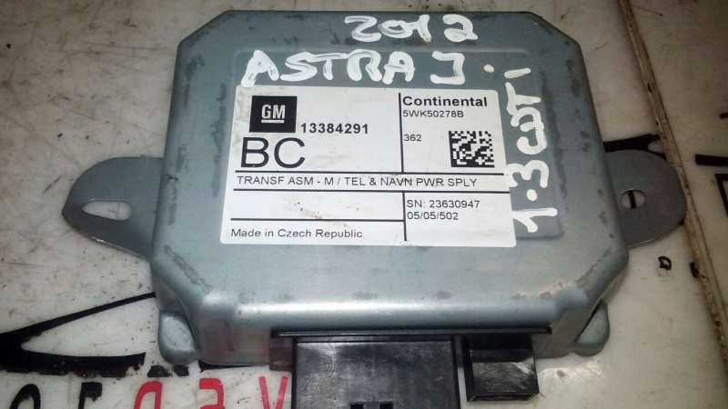 Modulo OPEL ASTRA J | 09 - (20207140).