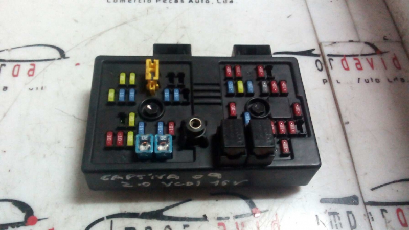 Caixa dos Fusíveis CHEVROLET CAPTIVA (C100, C140) | 06 - (20207150).