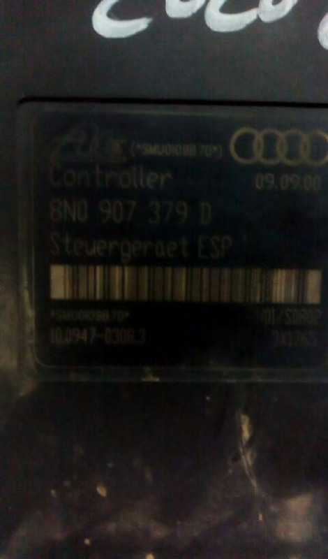 ABS AUDI TT (8N3) | 98 - 06 (20208784).