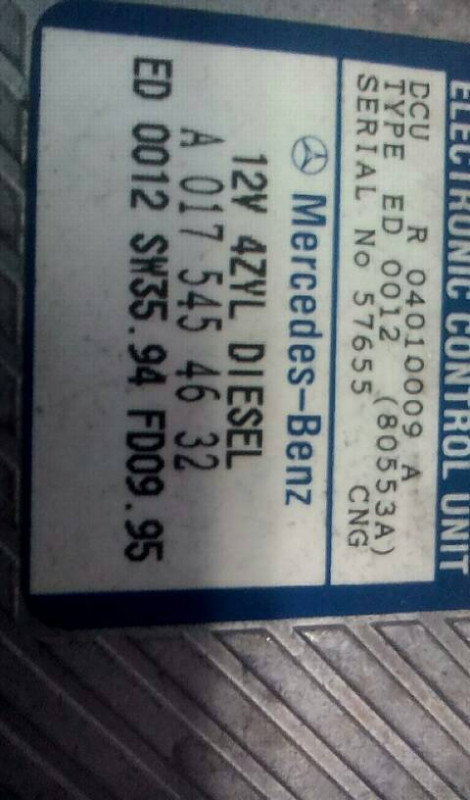 Centralina de Ignição (imobilizador) MERCEDES-BENZ C-CLASS (W202) | 93 - 00 (20210024).