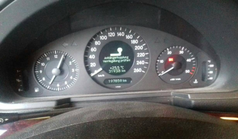 Quadrante MERCEDES-BENZ E-CLASS (W211) | 02 - 09 (20196090).