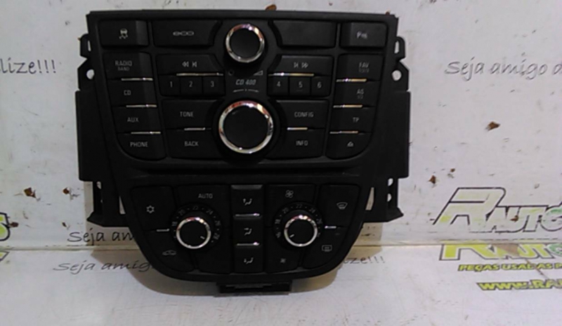 Comando Climatizaçao / Sofagem OPEL ASTRA J (P10) | 09 - 15 (20201586).